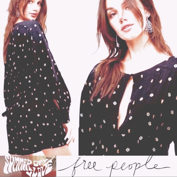 NWT Free People Woodstock love grows Romper - Picture 5 of 10